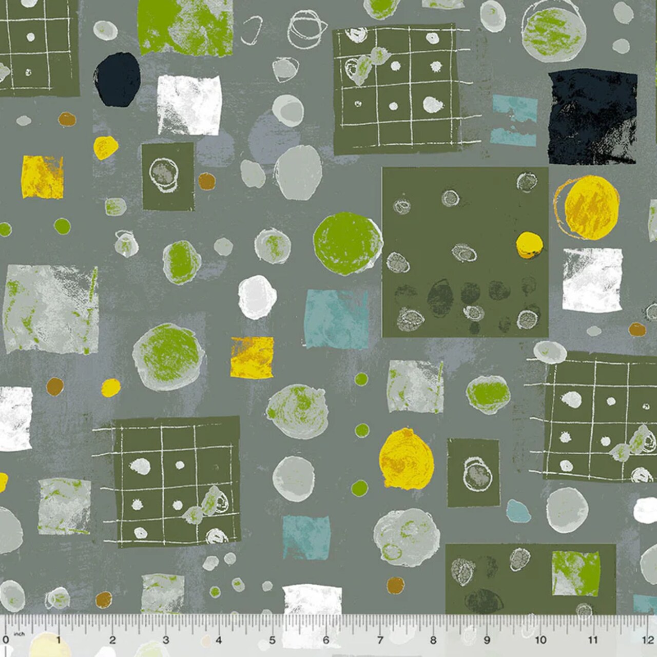 Fabric Windham Steely Gray Marble Run by the Quarter Yard 53737D-3